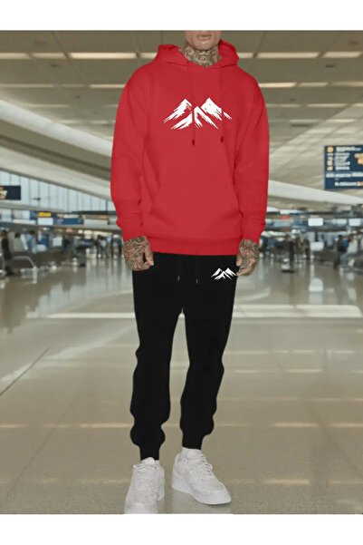 Flow touch طقم هودي بتصميم جبل الجليد