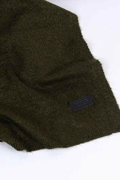 BE BLUE Dark Khaki Soft Scarf