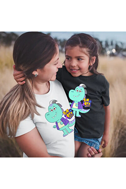 OEM Kids Girls Tim Rex Grandma Space Dinosaurs T-Rex T-Shirt