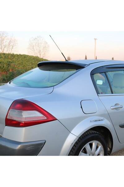 Cappafe Renault Megane 2 2003-2008 Yıl Aralığı Uyumlu Arka Cam Spoyler