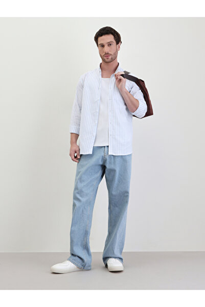 Styli Striped Regular Fit Long Sleeve Shirt