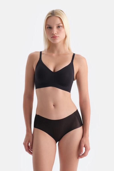 Dagi Black Sonya Wireless Stitch-Free Bra