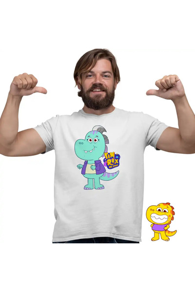 OEM Men's T-Shirt Tim Rex Grandma Space Dinosaurs T-Rex