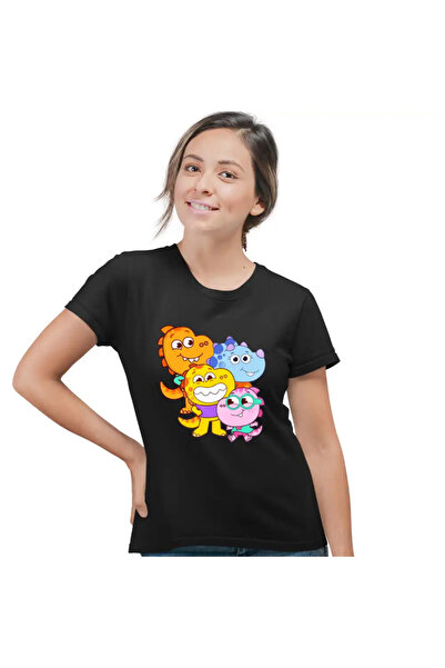 OEM Women's T-Shirt Tim Rex Space Adventures Dinosaurs Space Cosmos