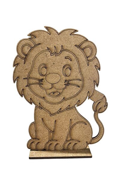 OES HOME Sevimli Aslan Boyama Okul Etkinlik Aktivite Sanat 1 Ad.