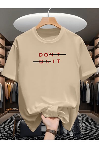 Flow touch T-Shirt with the Slogan'Don'T Quit'
