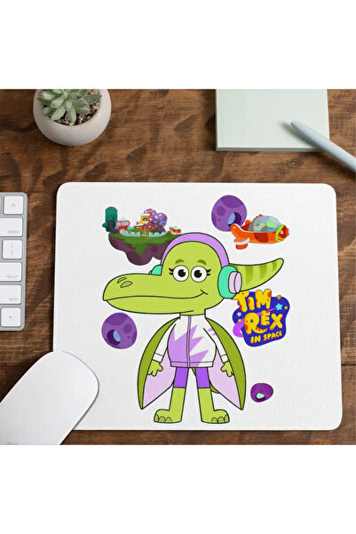 OEM Mousepad Tim Rex Terri Dactyl Pterodactyl Space Dinosaurs