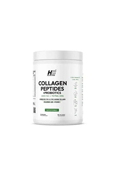 HC Nutrition ببتيدات الكولاجين + البروبيوتيك 360 جرام بدون نكهة