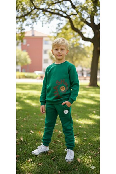 Yalçınoğlu Kids 3 Thread Thick Winter Children's Suit I Special Design Offering Comfort, Style and Quality Together (Ages 4-12)