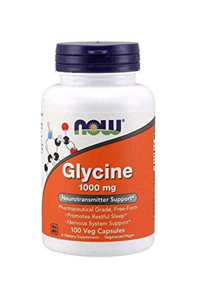 Now Foods Glycine Neurotransmitter 1000mg - 100 Capsules