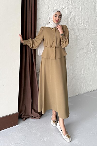 Rimel Moda Lucas Takım Yağ Yeşili