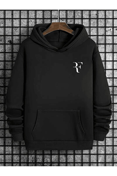 Flow touch Minimalist Sports Hoodie with Rf Logo