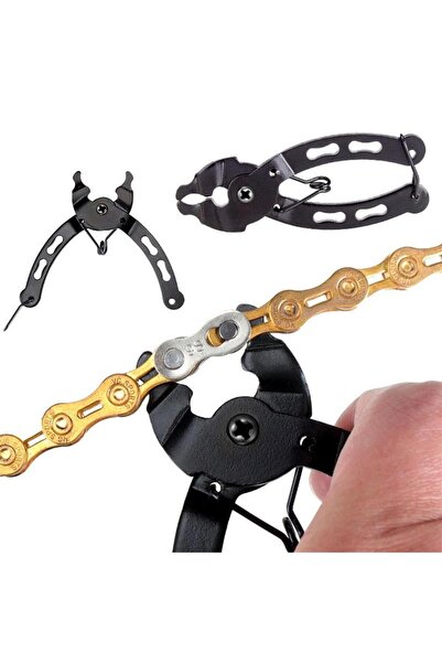 zola Bicycle chain clamp, fixing/unlocking, non-slip handle, black