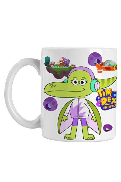 OEM Tim Rex Terri Dactyl Pterodactyl Space Dinosaurs Mug