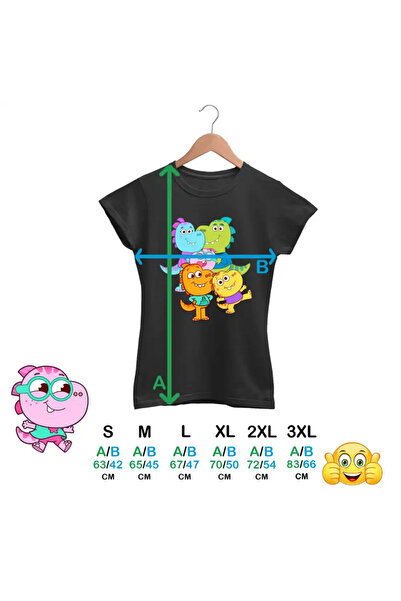 OEM Women's T-shirt Tim Rex The Whole Family Space Dinosaurs Cosmos