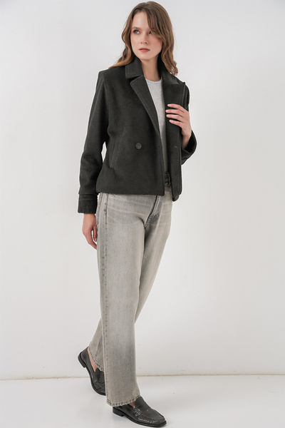 Bigdart Jachetă de damă 0725 - Antracit