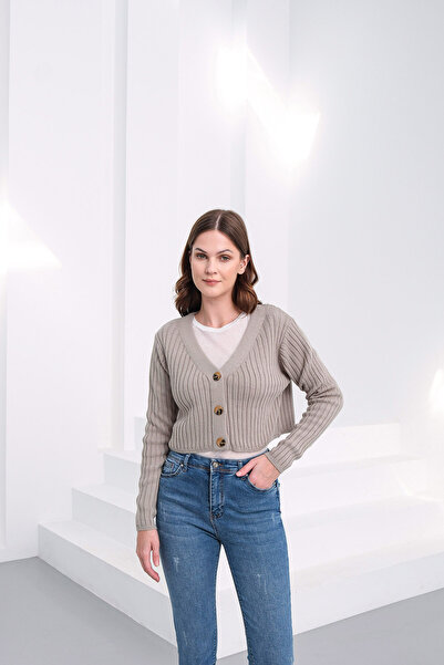 Sea Style Ζακέτα πλεκτή με ραβδώσεις και λεπτομέρειες με κουμπιά