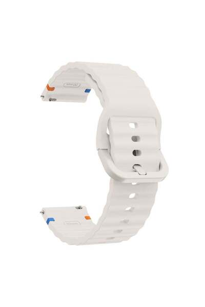 bbtech Xiaomi Watch S1/S1 Pro/S1Active/Mibro X1/Redmi Watch 5 Active/Lite 22mm Wave Design Silicone Band