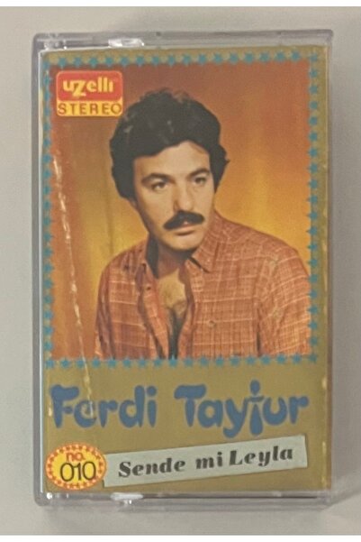 Uzelli Müzik كاسيت فيردي تايفور سيندي مي ليلا (كاسيت طباعة ورقية أصلي)