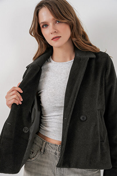 Bigdart Jachetă de damă 0725 - Antracit