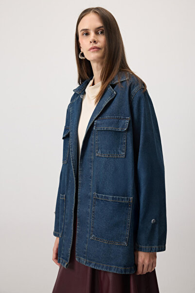 Touché Privé Fur Trimmed Denim Jacket