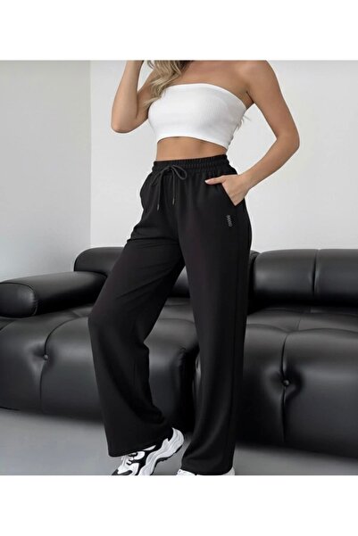 GenelTedarik Modal Kumaş Palazzo Eşoftman Altı