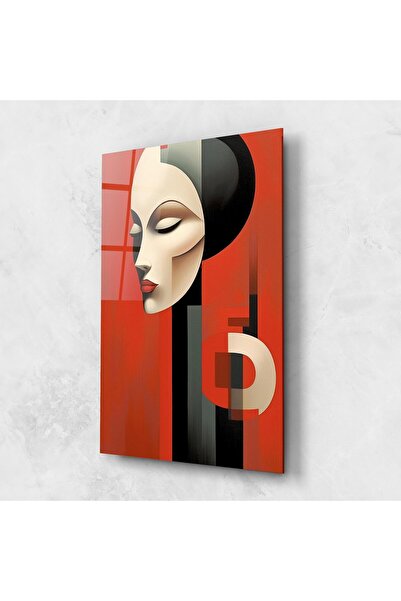 Arthub Tablou Sticla,Dormitor si Living, Femei Abstracte, Art Russian Revolution