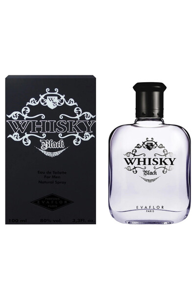 Evaflor Paris Whisky Black, eau de toilette 100 ml, men