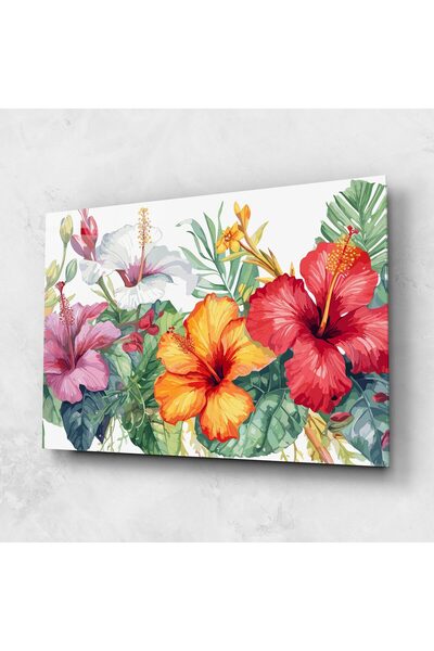 Arthub Tablou Sticla,Dormitor si Living, Flori Exotice, Exotic Flowers