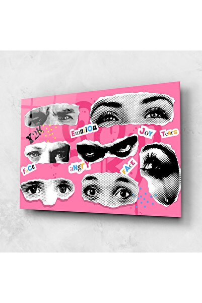 Arthub Glass Painting, Bedroom and Living Room, Collages, Eye Type