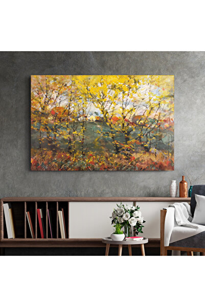 Arthub Glass Painting, Bedroom and Living Room, Forests, Autumn Painting Tree