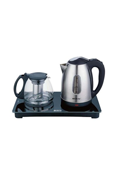 Ribon Integrated Tea Set 1500W – 1.8L (Ribbon Steel Kettle with Teapot)