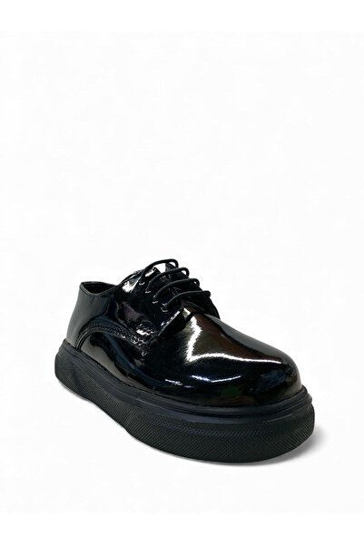 Tuğba Ortopedi 3024 Pantofi clasici din piele neagră pentru băieți, ușoare, p...