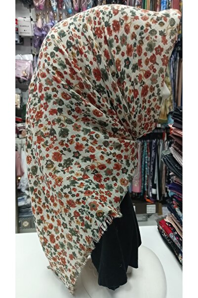 Eyfel Çiçekli yazma eşarp