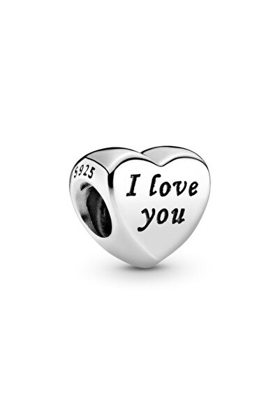 Bijuterii Nadiela Talisman Argint 925, Charm pentru bratari – I love you