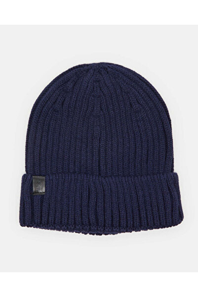 REDTAG Men Navy Knitted Cap