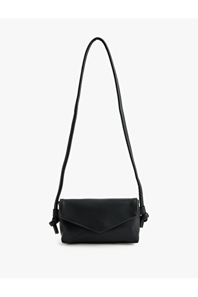 Koton Geantă Crossbody cu capac din piele artificială