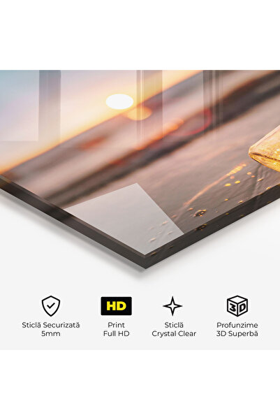 Arthub Glass Painting, Bedroom and Living Room, Summer, Jar With Lights