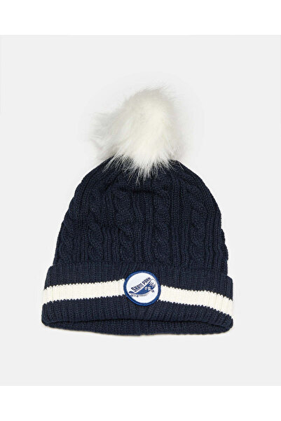 REDTAG Boys Navy Knitted Cap