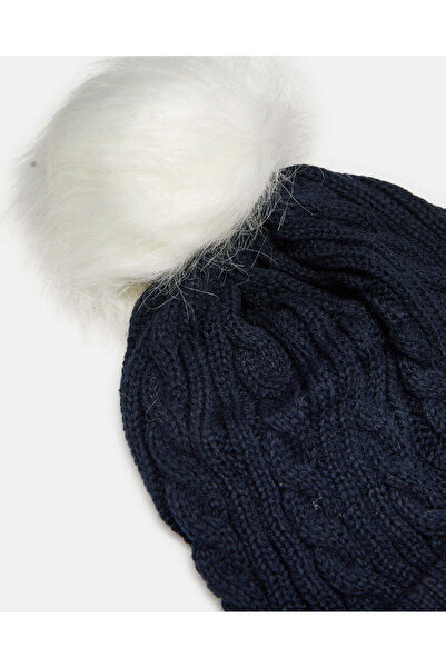 REDTAG Boys Navy Knitted Cap