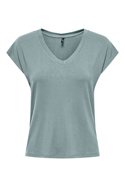 ONLY Onlrilla S/S V-Neck Top Jrs Women's Abyss T-Shirt - 15315776