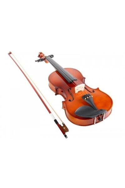 Depox Classical wooden violin 1/2 and additional 1/8 bow, case included