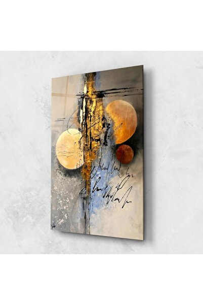 Arthub Glass Painting, Bedroom and Living Room, Abstract Art, Abstract Moons