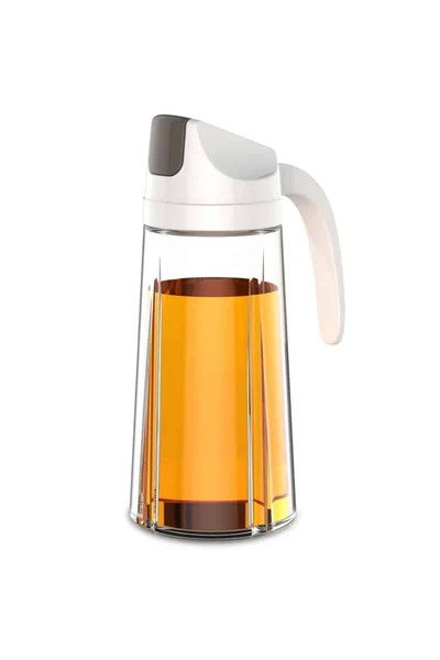 RenKris Olivieră 630 ml cu Capac cu Autodeschidere, din Sticlă Borosilicată, ...