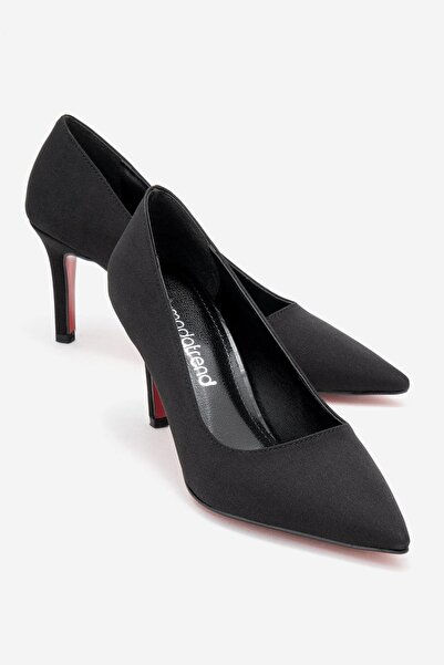 CCWAY AYAKKABI Women's Stiletto Shoes Black Zra