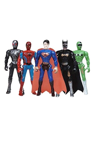 Generic Super Heroes Action Figure Set – 5-Piece Collectible Toy Set for Kids Ages 3+