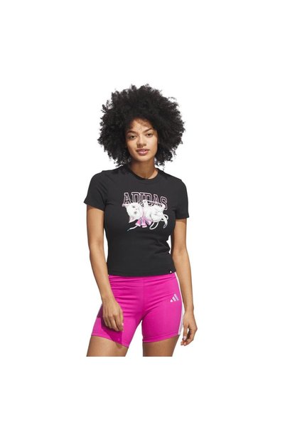 adidas W CO CAT CRO T JN2548 Siyah Tişört