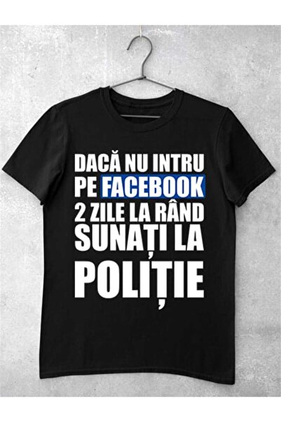 GRIZZLY SHOP.RO Men's T-Shirt If I DON'T go on FB