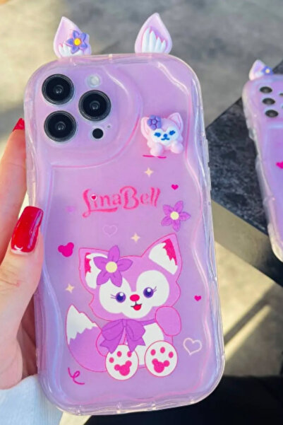 Glazef حافظة شفافة من تصميم Samsung S23 FE Ear Fox مع حماية محيطية للكاميرا م...