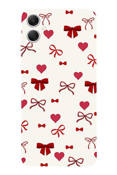 TechTree حافظة سيليكون متوافقة مع هاتف سامسونج جالاكسي A05 باللون العنابي على...